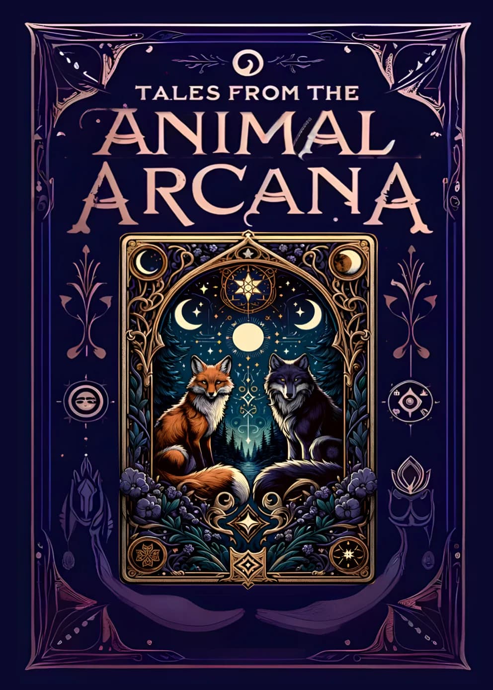 Tales from the Animal Arcana portfolio cover