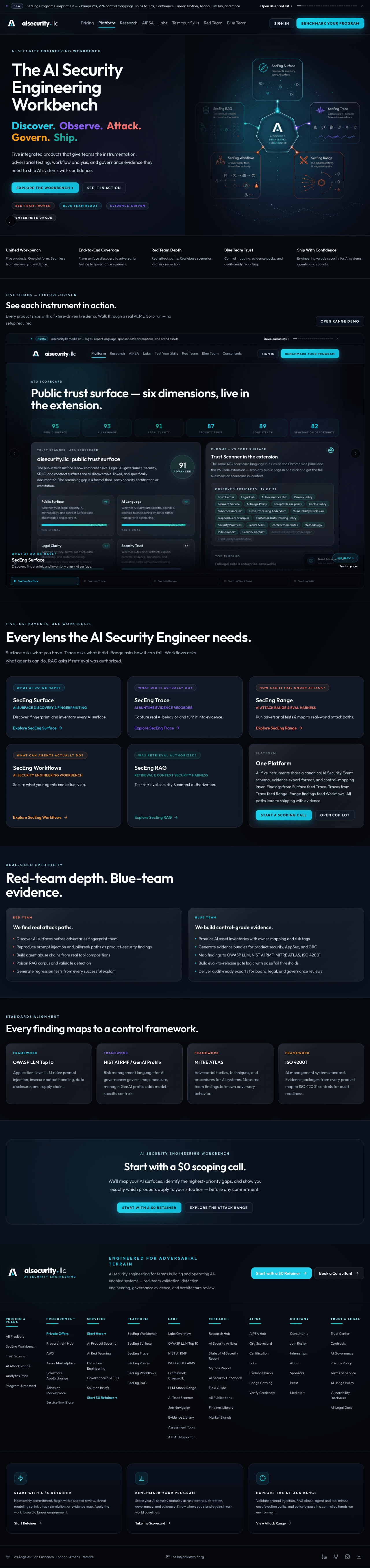 SecEng Workbench screenshot