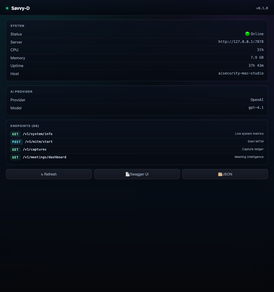 Status Console